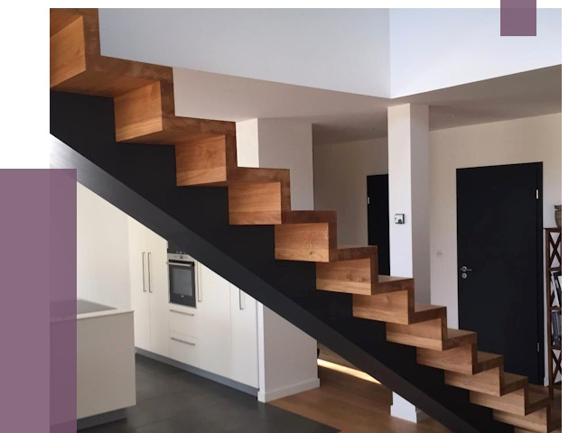 Изготовление деревянных лестниц в Кольчугине от 86454 руб. | ПРОЛЁТ-Кль