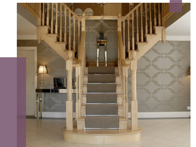 Монтаж деревянных лестниц в Кольчугине от 7577 руб. 