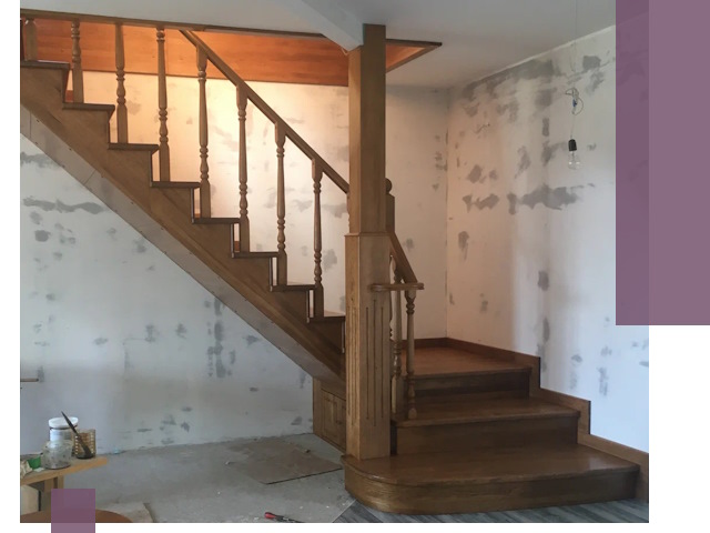 Ремонт деревянных лестниц в Кольчугине: быстро и качественно