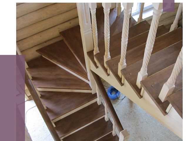 Реставрация деревянных лестниц в Кольчугине от 4272 руб.