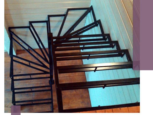 Изготовление металлических лестниц любой сложности в Кольчугине