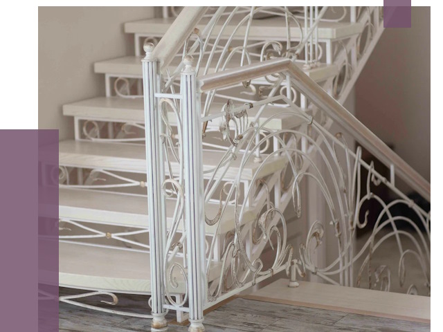 Изготовление кованых лестниц на заказ в Кольчугине от 86454 руб. | ПРОЛЁТ-Кль