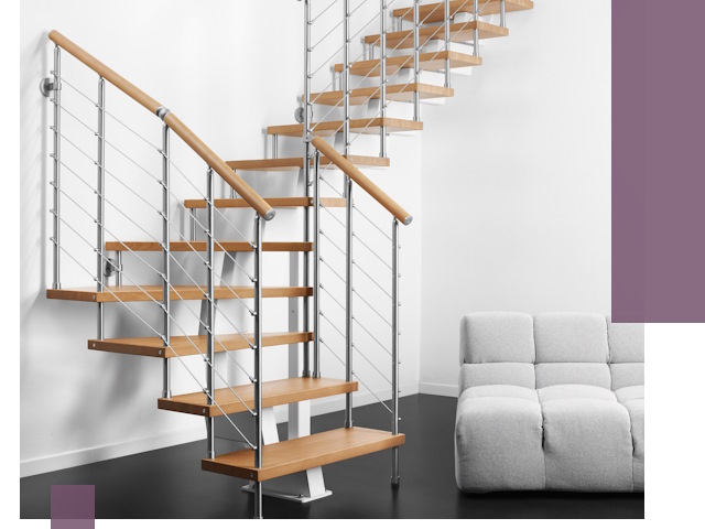 Модульные лестницы под ключ в Кольчугине — монтаж и изготовление