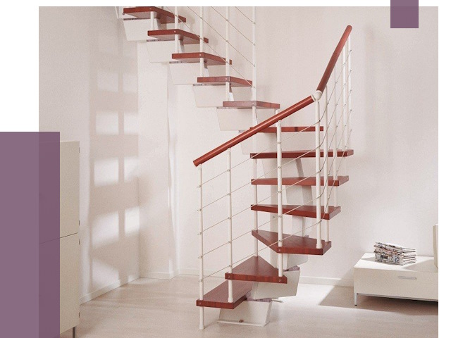 Изготовление лестниц на больцах в Кольчугине от 9662 руб. | ПРОЛЁТ-Кль