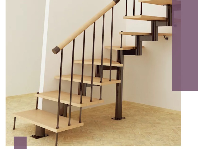 Монтаж лестниц на больцах в Кольчугине — быстро и надежно