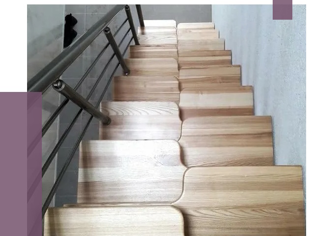 Лестницы гусиный шаг в Кольчугине от 12968 руб. под ключ | ПРОЛЁТ-Кль