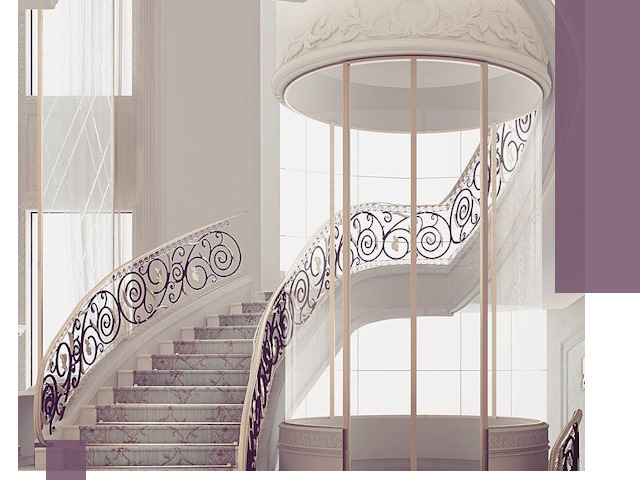 Элитные лестницы на заказ высокого класса в Кольчугине