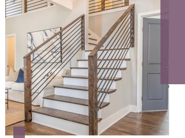 Лестницы для коттеджа под ключ в Кольчугине — изготовление и монтаж