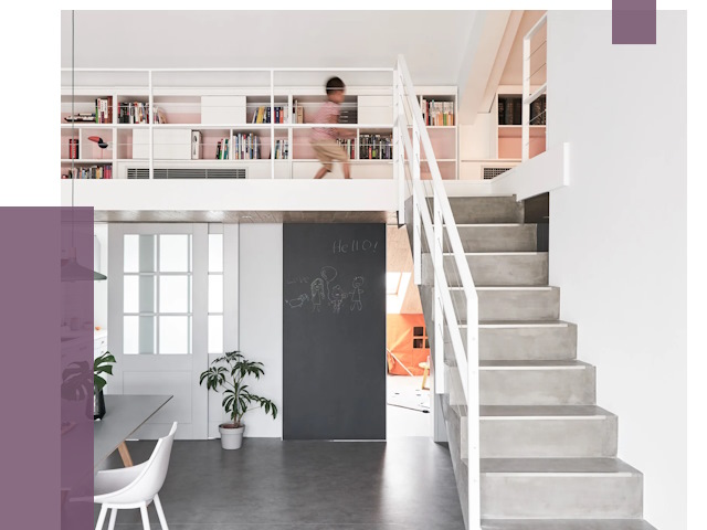 Лестницы для двухуровневой квартиры в Кольчугине от 175450 руб. | ПРОЛЁТ-Кль