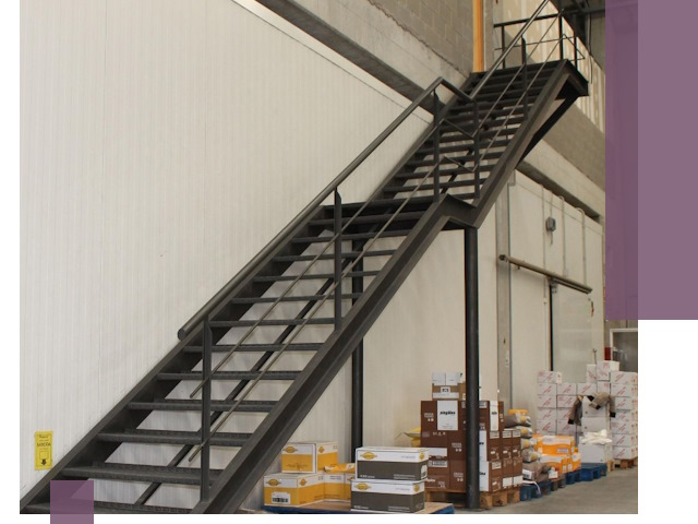 Лестницы для производства в Кольчугине — изготовление и монтаж