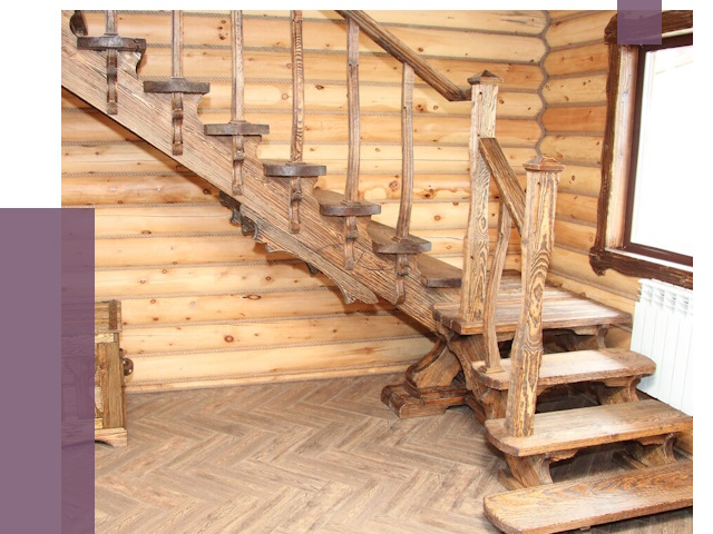 Лестницы в баню в Кольчугине от 19020 руб. — изготовление | ПРОЛЁТ-Кль