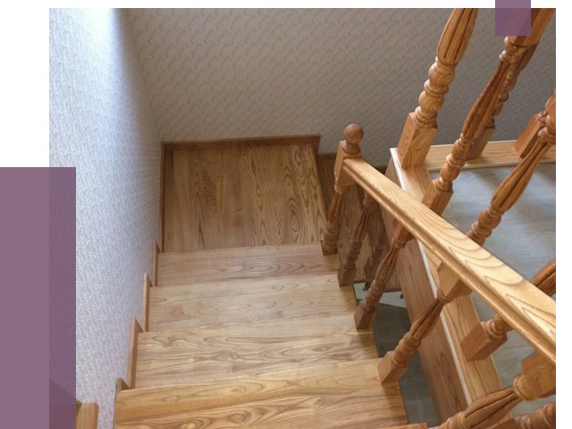 Сосновые лестницы в Кольчугине под ключ от 8035 руб.  | ПРОЛЁТ-Кль