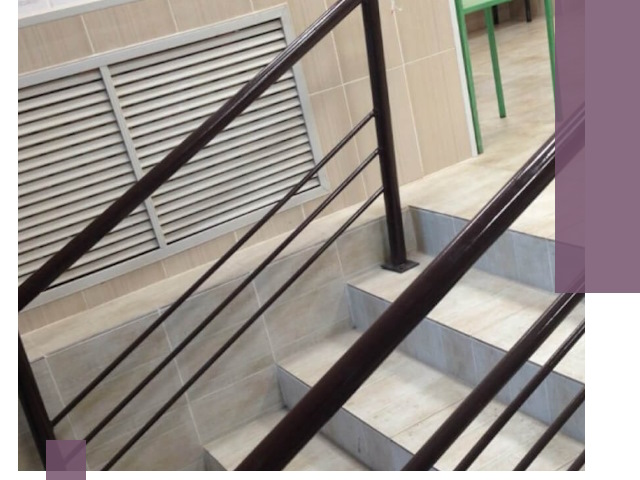 Изготовление перил из металла под ключ в Кольчугине