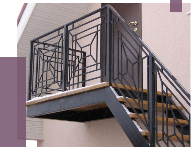 Металлические перила в Кольчугине от 4272 руб.  | ПРОЛЁТ-Кль