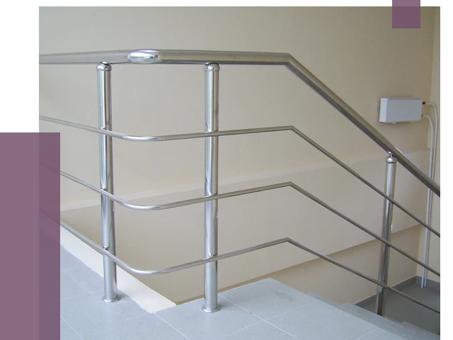 Алюминиевые перила в Кольчугине от 6306 руб. под ключ | ПРОЛЁТ-Кль