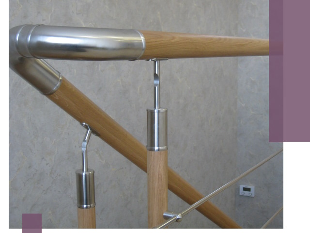 Комбинированные перила на заказ в Кольчугине — монтаж и производство