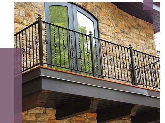 Балконные ограждения в Кольчугине от 7984 руб. — купить | ПРОЛЁТ-Кль