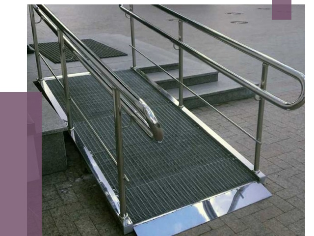 Монтаж пандусов для инвалидов в Кольчугине от 8564 руб. под ключ | ПРОЛЁТ-Кль