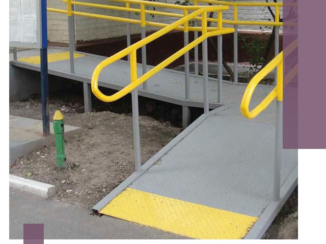 Монтаж пандусов для инвалидов в Кольчугине — быстро и качественно