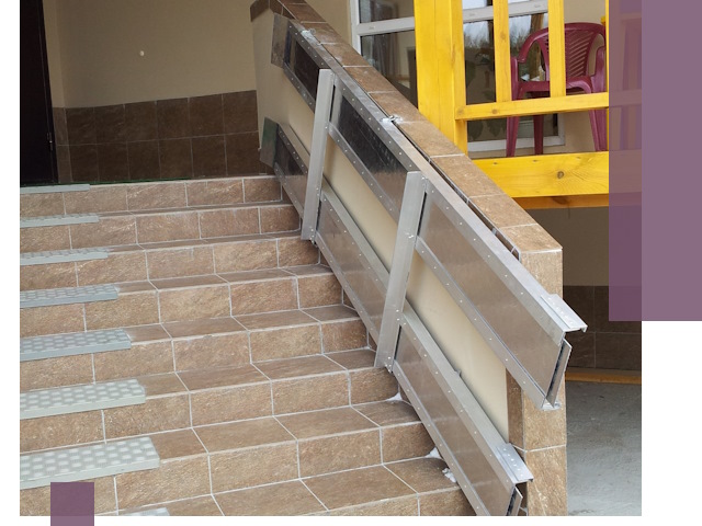 Откидные пандусы под ключ в Кольчугине — монтаж и демонтаж