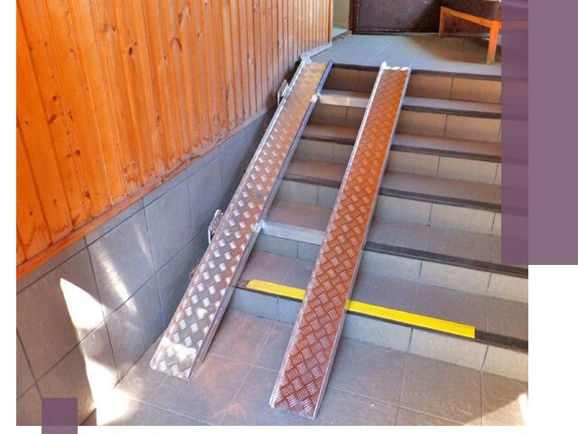 Складные пандусы под заказ и монтаж в Кольчугине