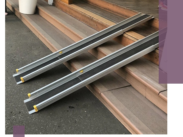 Телескопические пандусы под ключ в Кольчугине — изготовление и монтаж