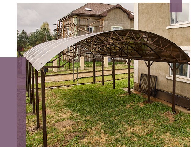 Демонтаж навесов в Кольчугине от 4577 руб. — разборка и вывоз | ПРОЛЁТ-Кль