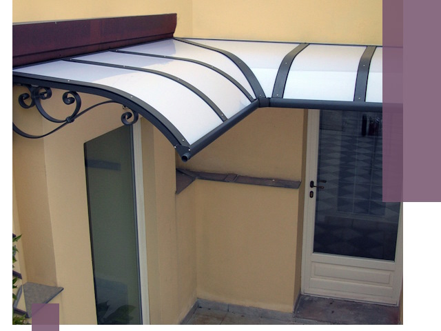 Монтаж козырьков любой сложности в Кольчугине под ключ