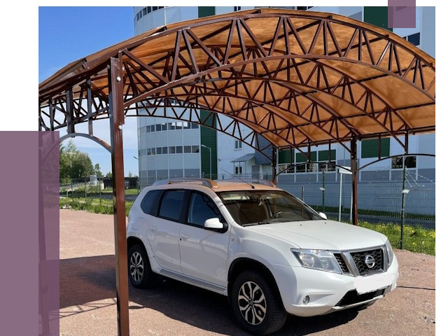 Недорогие навесы в Кольчугине от 42718 руб. | ПРОЛЁТ-Кль