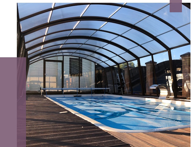 Навесы для бассейна в Кольчугине от 16680 руб. под ключ | ПРОЛЁТ-Кль