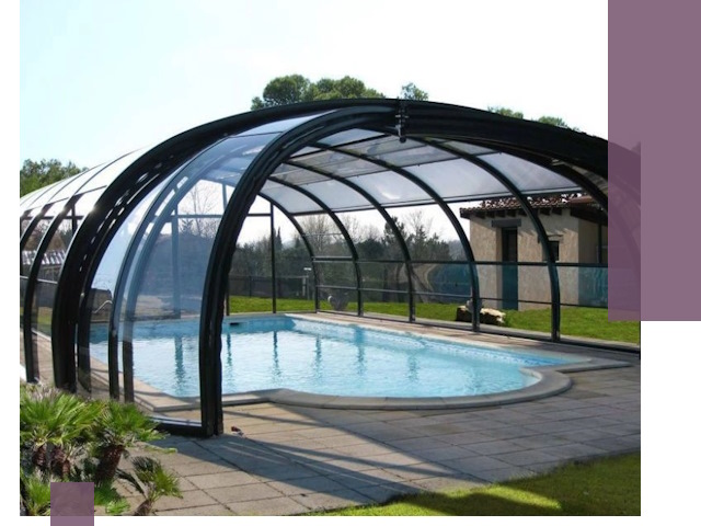 Навесы для бассейна в Кольчугине: изготовление и монтаж под ключ
