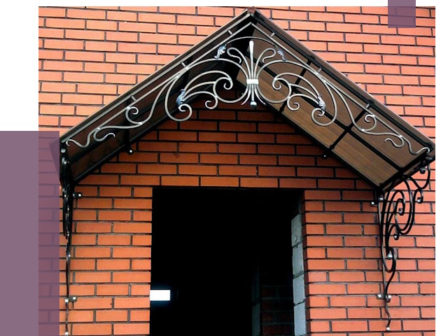 Металлические козырьки в Кольчугине от 10629 руб. 