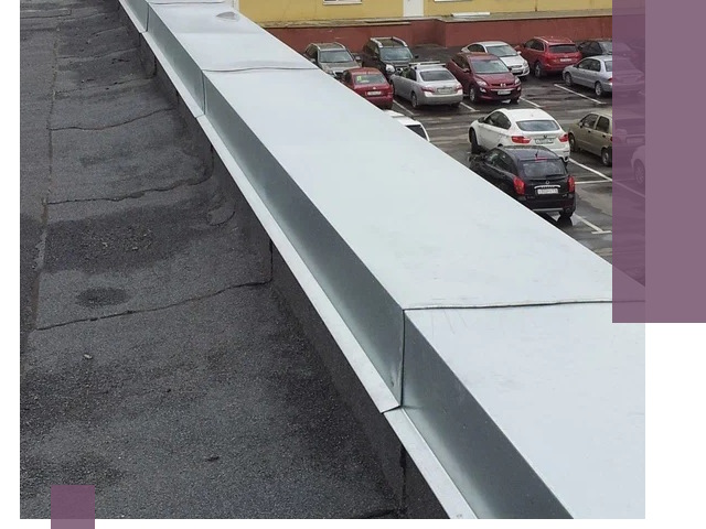 Изготовление парапетов из металла и нержавейки в Кольчугине