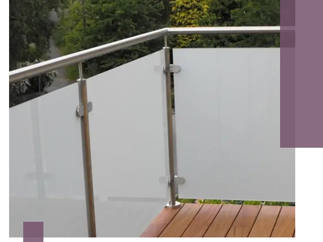 Алюминиевые парапеты для балконов и террас в Кольчугине