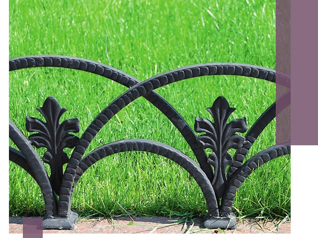 Декоративные металлические бордюры под ключ в Кольчугине