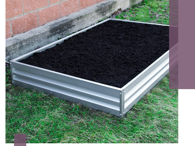 Металлические бордюры для грядок в Кольчугине: прочность и аккуратность