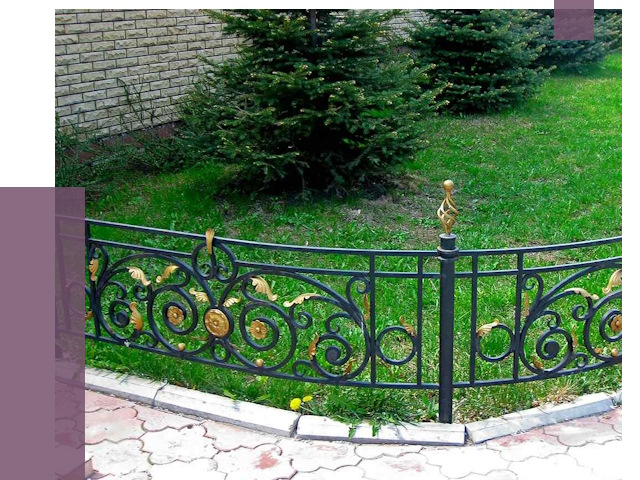 Кованые газонные ограждения в Кольчугине от 7577 руб. — ПРОЛЁТ-Кль