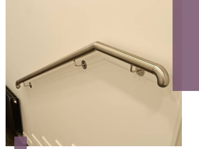 Изготовление пристенных поручней в Кольчугине под ключ за сроки