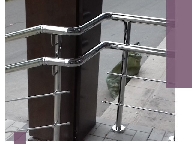 Монтаж поручней из нержавеющей стали в Кольчугине качественно и быстро